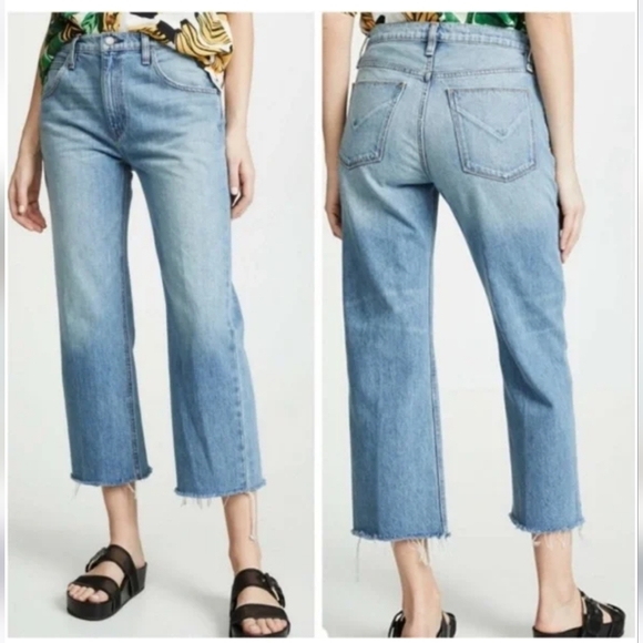 Hudson Jeans Denim - Hudson Sloane Extreme Baggy Cropped Jeans 27